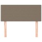 Testiera Tortora 80x5x78/88 cm in Tessuto Testiera Tortora 80x5x78/88 cm in Tessuto