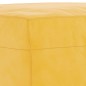 vidaXL Panca giallo 100x35x41 cm in Velluto