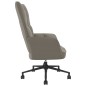 vidaXL Poltrona Relax Grigio Chiaro in Velluto vidaXL Poltrona Relax Grigio Chiaro in Velluto