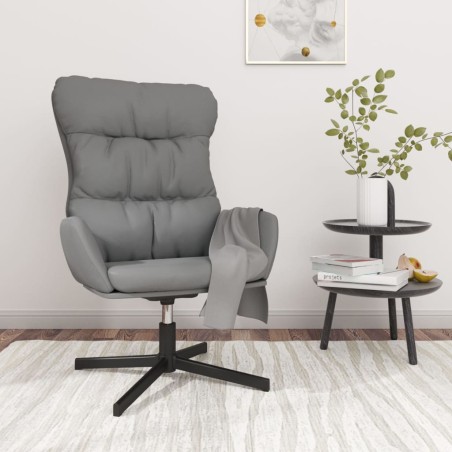 vidaXL Poltrona Relax Grigio Antracite in Similpelle