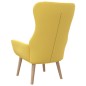 vidaXL Poltrona Relax Giallo Senape in Tessuto vidaXL Poltrona Relax Giallo Senape in Tessuto