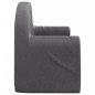 vidaXL Divano per Bambini a 2 Posti Antracite in Morbido Peluche vidaXL Divano per Bambini a 2 Posti Antracite in Morbido Peluche