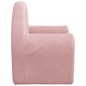 vidaXL Divano per Bambini Rosa in Morbido Peluche vidaXL Divano per Bambini Rosa in Morbido Peluche