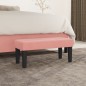 Panca Rosa 70x30x30 cm in Velluto Panca Rosa 70x30x30 cm in Velluto