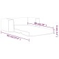 vidaXL Divano Letto per Bambini a 2 Posti Antracite in Morbido Peluche vidaXL Divano Letto per Bambini a 2 Posti Antracite in Morbido Peluche