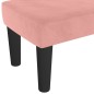 Panca Rosa 70x30x30 cm in Velluto Panca Rosa 70x30x30 cm in Velluto