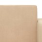 vidaXL Divano Letto per Bambini Crema in Morbido Peluche vidaXL Divano Letto per Bambini Crema in Morbido Peluche