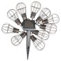 HI Catena di Luci Solari da Giardino a LED 10 pz 5,5 cm HI Catena di Luci Solari da Giardino a LED 10 pz 5,5 cm