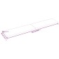 vidaXL Piano Bagno 220x40x4 cm in Legno Massello Non Trattato