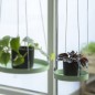 Esschert Design Vassoio Sospeso per Piante Rotondo Verde S Esschert Design Vassoio Sospeso per Piante Rotondo Verde S