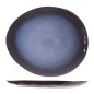Cosy & Trendy Piatto Sapphire 4 pz Ovale 27,5x23 cm Blu Zaffiro
