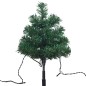 Sentiero Alberi di Natale 6 pz con LED Bianco Caldo 45 cm PVC Sentiero Alberi di Natale 6 pz con LED Bianco Caldo 45 cm PVC