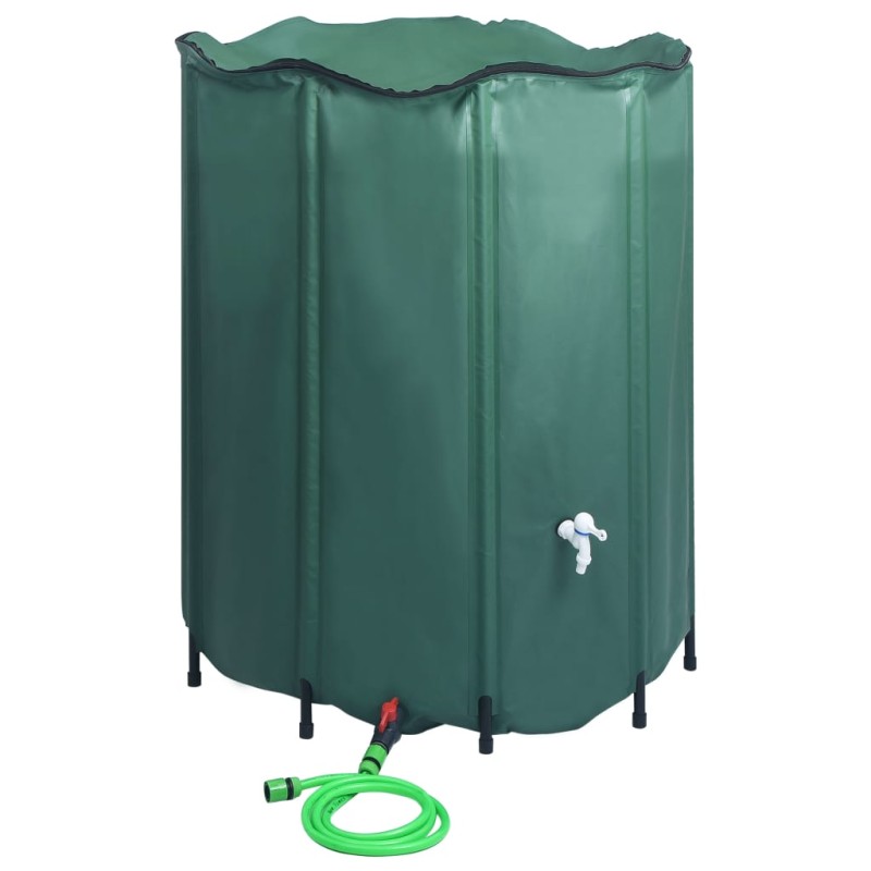 vidaXL Serbatoio per Acqua Piovana Pieghevole con Rubinetto 1000 L vidaXL Serbatoio per Acqua Piovana Pieghevole con Rubinetto 1000 L