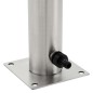 vidaXL Fontanella a Colonna in Acciaio Inossidabile Rotonda 95 cm vidaXL Fontanella a Colonna in Acciaio Inossidabile Rotonda 95 cm