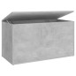 vidaXL Baule Grigio Cemento 84x42x46 cm in Truciolato vidaXL Baule Grigio Cemento 84x42x46 cm in Truciolato