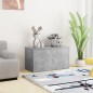 vidaXL Baule Grigio Cemento 84x42x46 cm in Truciolato vidaXL Baule Grigio Cemento 84x42x46 cm in Truciolato