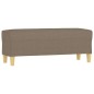 Panca Tortora 100x35x41 cm in Tessuto Panca Tortora 100x35x41 cm in Tessuto
