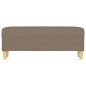 Panca Tortora 100x35x41 cm in Tessuto Panca Tortora 100x35x41 cm in Tessuto