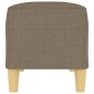 Panca Tortora 100x35x41 cm in Tessuto Panca Tortora 100x35x41 cm in Tessuto