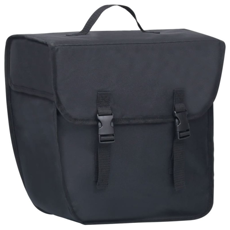 vidaXL Borsa Singola Bicicletta Impermeabile per Portapacchi 21 L Nero vidaXL Borsa Singola Bicicletta Impermeabile per Portapacchi 21 L Nero