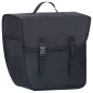 vidaXL Borsa Singola Bicicletta Impermeabile per Portapacchi 21 L Nero vidaXL Borsa Singola Bicicletta Impermeabile per Portapacchi 21 L Nero