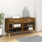 Scarpiera Rovere Fumo 102x35x55 cm in Legno Multistrato Scarpiera Rovere Fumo 102x35x55 cm in Legno Multistrato