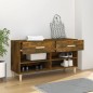 Scarpiera Rovere Fumo 102x35x55 cm in Legno Multistrato Scarpiera Rovere Fumo 102x35x55 cm in Legno Multistrato