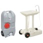 vidaXL Supporto Lavamani da Campeggio con Tanica Acqua Grigio vidaXL Supporto Lavamani da Campeggio con Tanica Acqua Grigio