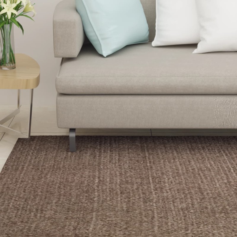 vidaXL Tappeto in Sisal per Tiragraffi Marrone 66x250 cm vidaXL Tappeto in Sisal per Tiragraffi Marrone 66x250 cm