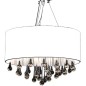 vidaXL Lampadario con 85 Cristalli Bianco vidaXL Lampadario con 85 Cristalli Bianco