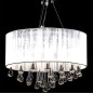 vidaXL Lampadario con 85 Cristalli Bianco vidaXL Lampadario con 85 Cristalli Bianco