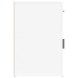 vidaXL Armadietto da Scrivania Bianco 40x49x75 cm in Legno Multistrato