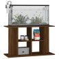 vidaXL Supporto Acquario 100x40x60 cm Legno Multistrato Rovere Marrone