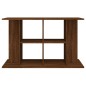 vidaXL Supporto Acquario 100x40x60 cm Legno Multistrato Rovere Marrone
