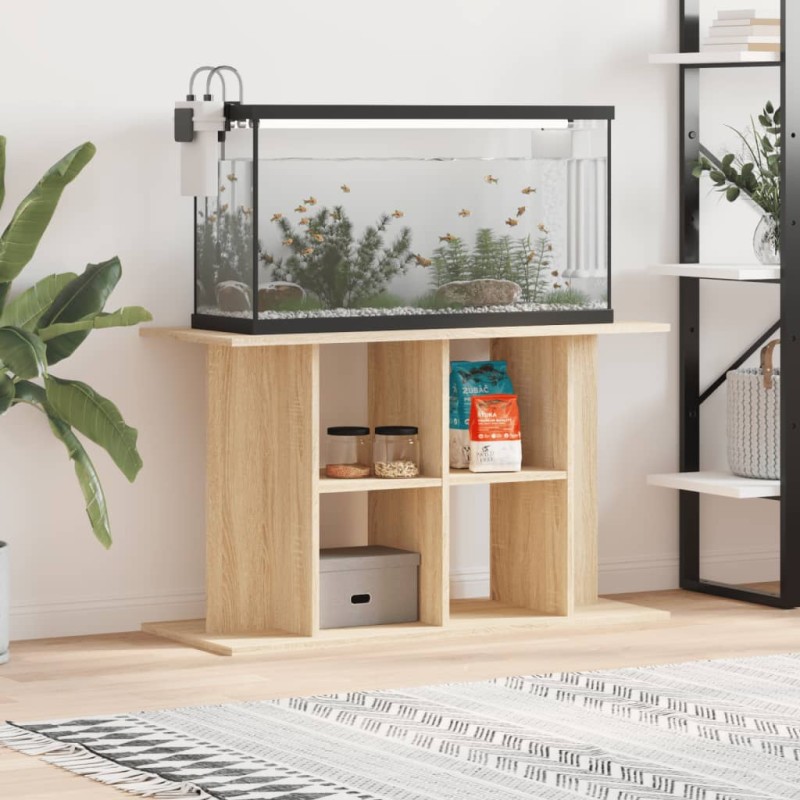 vidaXL Supporto Acquario 100x40x60 cm Legno Multistrato Rovere Sonoma vidaXL Supporto Acquario 100x40x60 cm Legno Multistrato Rovere Sonoma