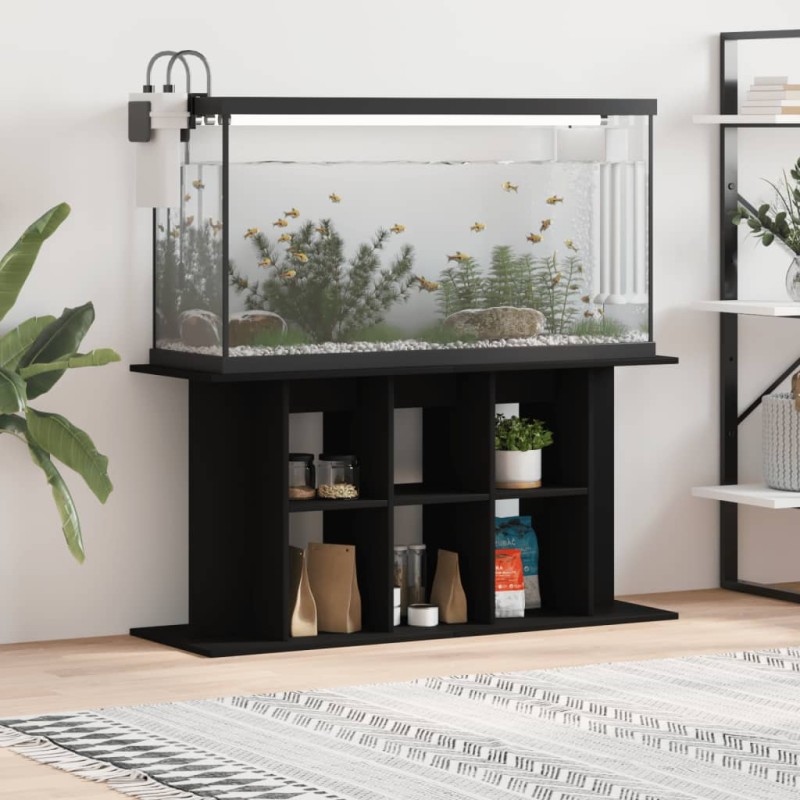 vidaXL Supporto per Acquario 120x40x60 cm in Legno Multistrato Nero vidaXL Supporto per Acquario 120x40x60 cm in Legno Multistrato Nero