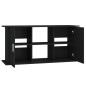 vidaXL Supporto per Acquario 121x41x58 cm in Legno Multistrato Nero