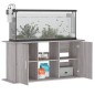 vidaXL Supporto Acquario 121x41x58 cm Legno Multistrato Grigio Sonoma vidaXL Supporto Acquario 121x41x58 cm Legno Multistrato Grigio Sonoma