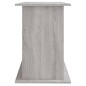 vidaXL Supporto Acquario 121x41x58 cm Legno Multistrato Grigio Sonoma vidaXL Supporto Acquario 121x41x58 cm Legno Multistrato Grigio Sonoma