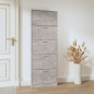 Scarpiera Grigio Cemento 59x17x169 cm in Legno Multistrato Scarpiera Grigio Cemento 59x17x169 cm in Legno Multistrato