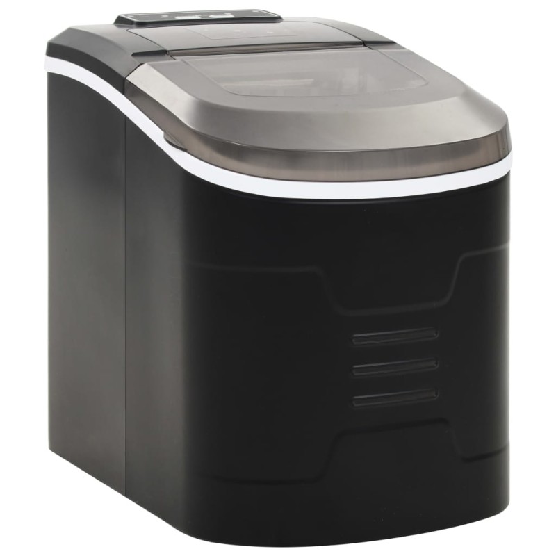 vidaXL Macchina per il Ghiaccio Nera 2,4 L 15 kg / 24 h vidaXL Macchina per il Ghiaccio Nera 2,4 L 15 kg / 24 h