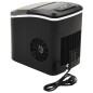 vidaXL Macchina per il Ghiaccio Nera 2,4 L 15 kg / 24 h vidaXL Macchina per il Ghiaccio Nera 2,4 L 15 kg / 24 h