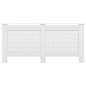 vidaXL Copertura per Radiatore Bianca 172x19x81,5 cm in MDF vidaXL Copertura per Radiatore Bianca 172x19x81,5 cm in MDF
