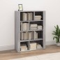 Credenza Grigio Sonoma 80x30x106 cm in Legno Multistrato Credenza Grigio Sonoma 80x30x106 cm in Legno Multistrato
