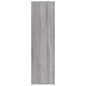 Credenza Grigio Sonoma 80x30x106 cm in Legno Multistrato Credenza Grigio Sonoma 80x30x106 cm in Legno Multistrato
