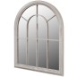 vidaXL Specchio da Giardino Rustico con Arcata 69x89cm Interni Esterni vidaXL Specchio da Giardino Rustico con Arcata 69x89cm Interni Esterni