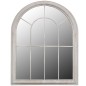 vidaXL Specchio da Giardino Rustico con Arcata 69x89cm Interni Esterni vidaXL Specchio da Giardino Rustico con Arcata 69x89cm Interni Esterni