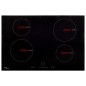vidaXL Piano Cottura Induzione 4 Zone Controlli Touch Vetro 77cm 7000W vidaXL Piano Cottura Induzione 4 Zone Controlli Touch Vetro 77cm 7000W