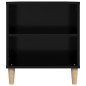 Mobile Porta TV Nero 102x44,5x50 cm in Legno Multistrato Mobile Porta TV Nero 102x44,5x50 cm in Legno Multistrato