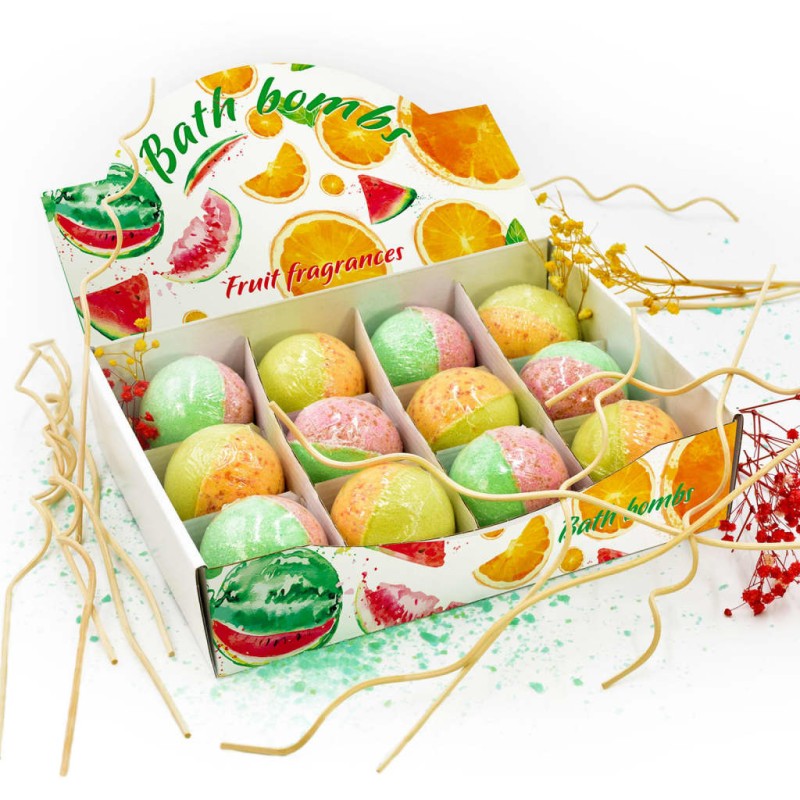 vidaXL Bombe da Bagno 24 pz con Oli Essenziali Naturali vidaXL Bombe da Bagno 24 pz con Oli Essenziali Naturali